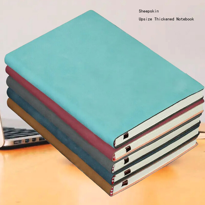 Sustorintas A5 A6 B5 Verslo Pu bloknotas Avikailis Studentų stacionarus sąsiuvinis su pamušalu Dienos planuotojas Užrašų knygelės žurnalas