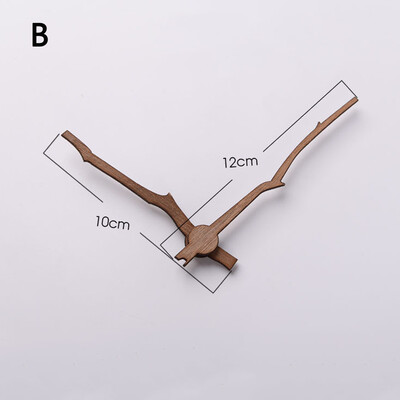 Înlocuire din lemn cuarț ceas ace indicatori pentru seturi de accesorii pentru ceas de perete bricolaj (fără mișcare de ceas)