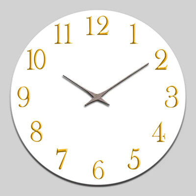 Ceas de perete decorativ modern Boho de 10 inch Ceas de perete silențios, care funcționează cu baterii, fără ticlături, pentru bucătărie, baie, birou, dormitor