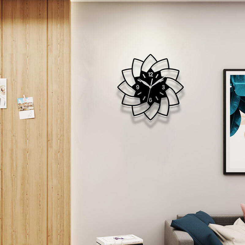 Jednostavan zidni sat Kućni zidni viseći sat Tihi zidni sat Dnevni boravak Spavaća soba Sat za uređenje doma