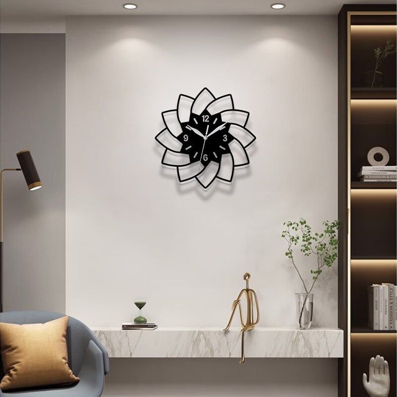 Jednostavan zidni sat Kućni zidni viseći sat Tihi zidni sat Dnevni boravak Spavaća soba Sat za uređenje doma