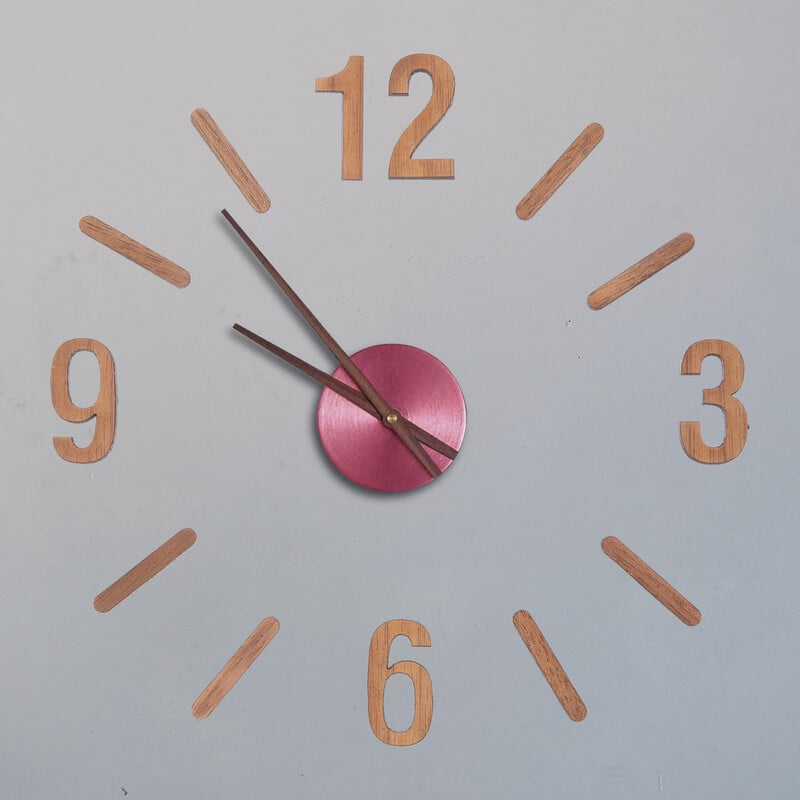 Medinis sieninis laikrodis „Pasidaryk pats“ Skaičiai Laikrodžio skaitmenys Rinkinys Pakeitimas Laikrodžio skaitmenys Skaitmeniniai sieniniai laikrodžiai Reloj Pared Mecanisme Horloge