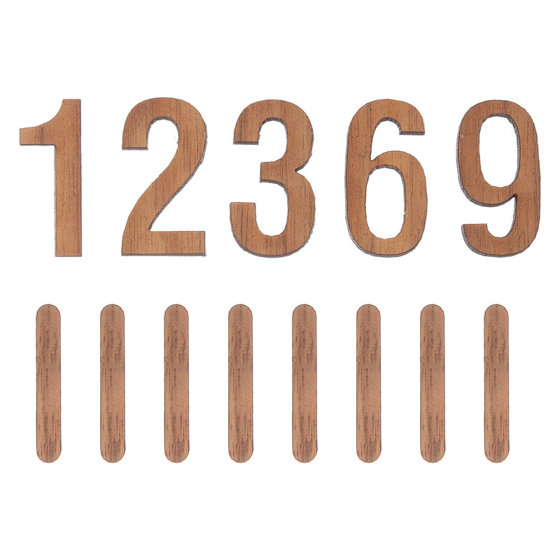 Medinis sieninis laikrodis „Pasidaryk pats“ Skaičiai Laikrodžio skaitmenys Rinkinys Pakeitimas Laikrodžio skaitmenys Skaitmeniniai sieniniai laikrodžiai Reloj Pared Mecanisme Horloge