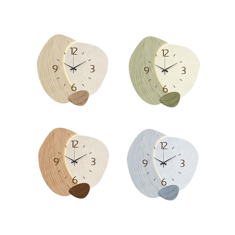 Ceas de perete silențios Decor pentru casă Ceas de perete fără ticăituri Ceas de perete pentru copii pentru dormitor Camera de zi Sala de clasă Fermă Bucătărie