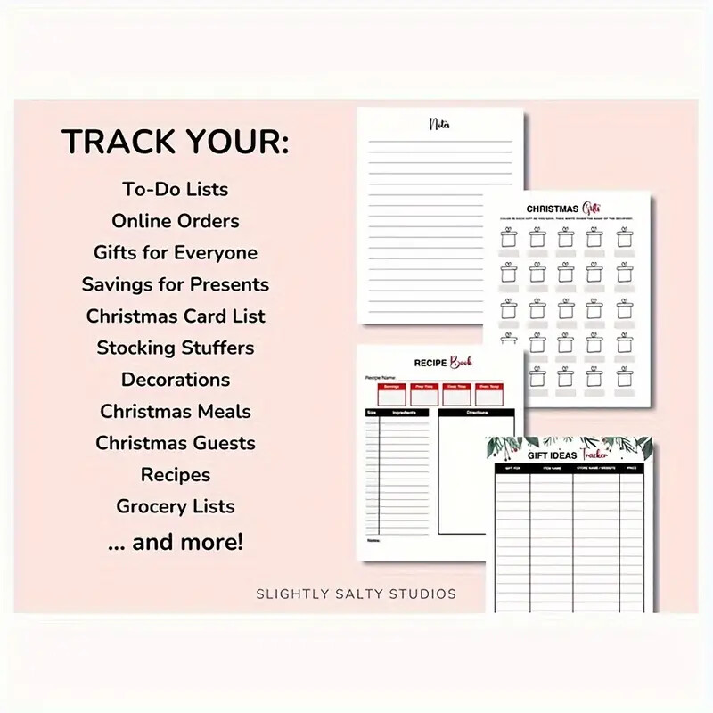 Jõuluplaneerija naistele huumoriga – kõikehõlmav pühadekorraldaja kingituste nimekirja, ostlemise ja eelarvega