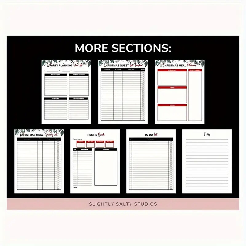 Jõuluplaneerija naistele huumoriga – kõikehõlmav pühadekorraldaja kingituste nimekirja, ostlemise ja eelarvega