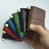 1 бр. Ретро бележник с резбовани корици със сменяеми празни страници, джобен размер, дневник, скицник, дневник, бележник за пътуване