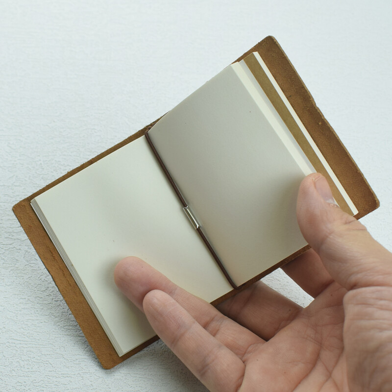 1 бр. Ретро бележник с резбовани корици със сменяеми празни страници, джобен размер, дневник, скицник, дневник, бележник за пътуване