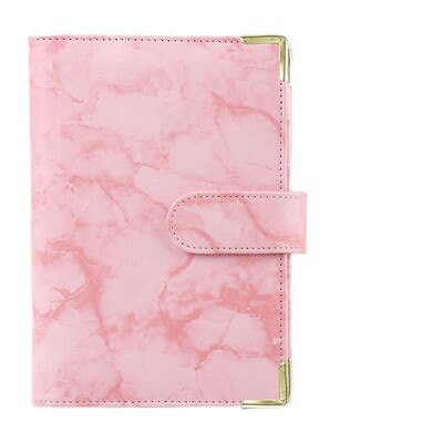 A5 A6 valge must värvi marmorköitja DIY köitja ainult kaanepäevik Päevakava planeerija paberkaane kooli kirjatarbed