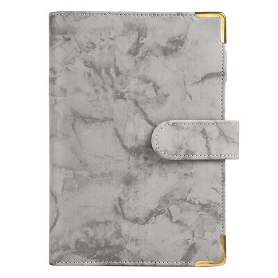 A5 A6 valge must värvi marmorköitja DIY köitja ainult kaanepäevik Päevakava planeerija paberkaane kooli kirjatarbed