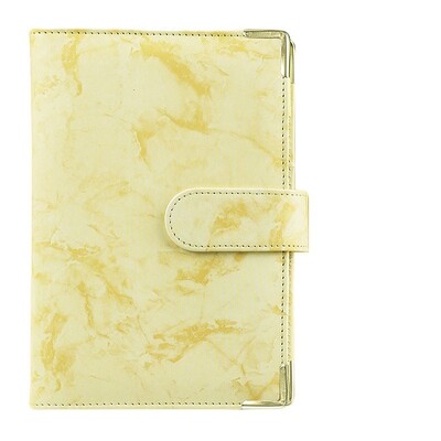 A5 A6 valge must värvi marmorköitja DIY köitja ainult kaanepäevik Päevakava planeerija paberkaane kooli kirjatarbed