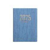 A7 bieza papīra piezīmjdatora mākslīgās ādas vāks, bez tintes, 2025. gada plānotājs, tintes izturīga papīra plānotājs
