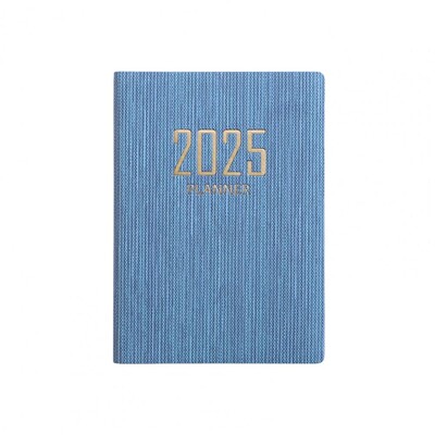 A7 bieza papīra piezīmjdatora mākslīgās ādas vāks, bez tintes, 2025. gada plānotājs, tintes izturīga papīra plānotājs