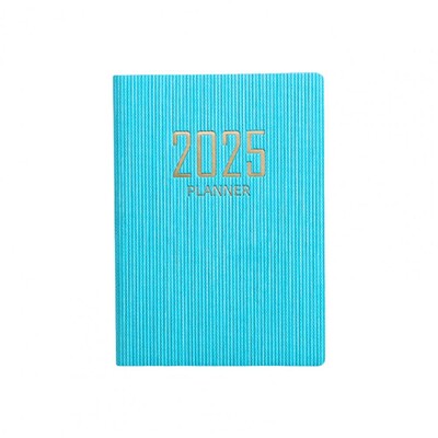 A7 bieza papīra piezīmjdatora mākslīgās ādas vāks, bez tintes, 2025. gada plānotājs, tintes izturīga papīra plānotājs