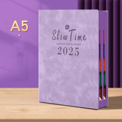 2025 Календар Книга Бизнес Бележник Учебна тетрадка План за управление на времето Книга Удебелена тетрадка Книга ученически пособия Бележници