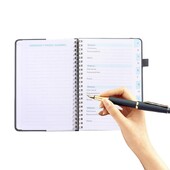 Džepni čuvar lozinki Prijenosne knjige zapisa Adresari A6 Knjiga lozinki Jednostavan za nošenje Siguran organizator za važne web stranice