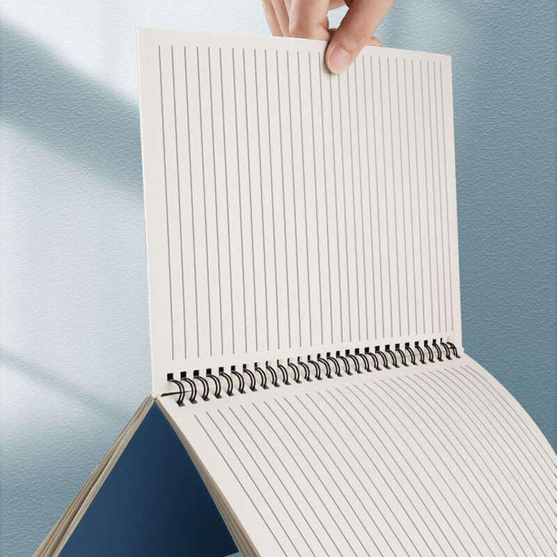 1 tk A5 paks märkmik, paksendatud suur märkmik, pehme nahk, horisontaalne joonpäevik, märkmik, koolitarbed, kirjatarbed