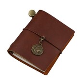 Pārnēsājams rakstāms govs ādas vāks Skiču grāmatiņa Skicēšana Ādas ceļotāju piezīmju grāmatiņa DIY ar rokām darināta dienasgrāmata piezīmju grāmatiņas žurnāls