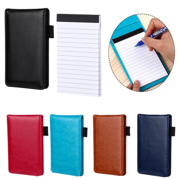 Δερμάτινο Mini Pocket Notebook Πολυλειτουργικό A7 Planner Ημερήσιες σημειώσεις Σημειώσεις Ανταλλακτικά σημειωματάριων εργασίας Επαγγελματικά είδη γραφείου