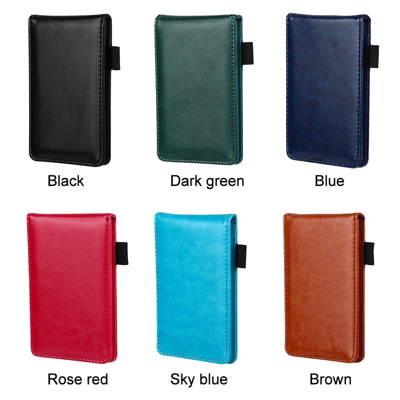 Ādas mini kabatas piezīmjdators daudzfunkcionāls A7 plānotājs ikdienas piezīmju grāmatiņa Piezīmju grāmatiņas uzpilde Darba piezīmju grāmatiņa Biznesa biroja piederumi