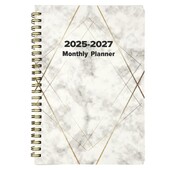 Gada plānotājs 2025.–2027. gadam 3 gadu mēneša plānotājs Kalendāra plānotājs Ikdienas piezīmju grāmatiņas plānotājs 2025.–2027. gada ikdienas aktivitāšu organizētājs