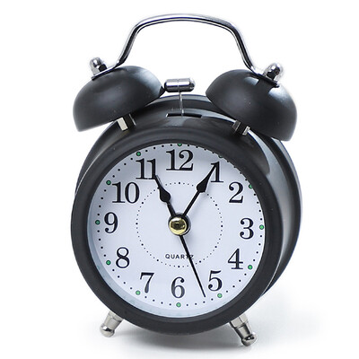 Nova 1PC Super glasna retro zvonjava budilice za spavaću sobu Mala noćna svjetiljka Studentski noćni sat Ukras za stol Dekoracija doma