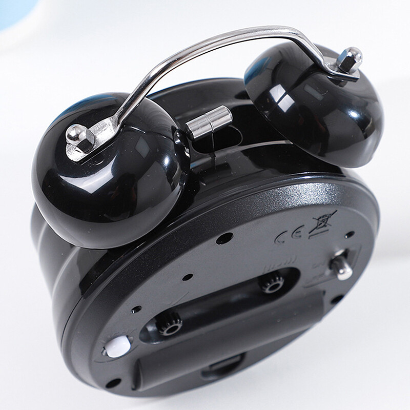 Nova 1PC Super glasna retro zvonjava budilice za spavaću sobu Mala noćna svjetiljka Studentski noćni sat Ukras za stol Dekoracija doma