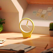 Ceas plutitor fără cadran, decorare modernă, elegantă și simplă, cu o estetică avansată pentru casă sau birou