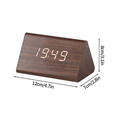 Temperatuuriheli juhtimisega lauakell Digitaalsed kellad Nutikas voodi äratuskell Magamistoad Kaunistused Tarvikud Kodu lauakaunistused
