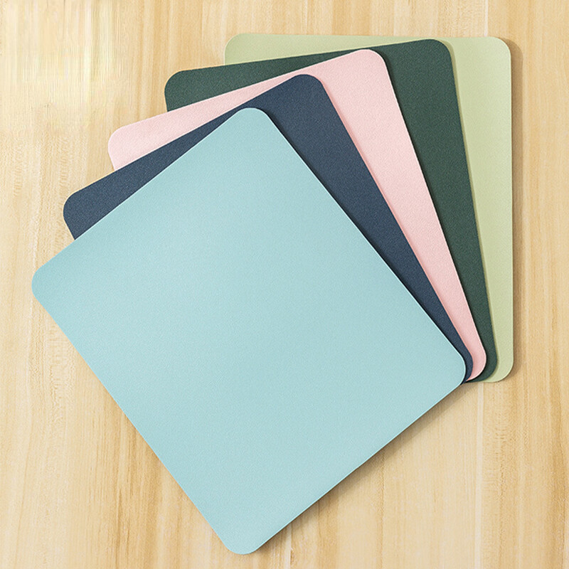 Mouse pad mic din piele PU pentru laptop, covoraș de birou, mousepad antiderapant pentru jocuri pentru computer, accesorii pentru laptop