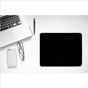 Mouse Pad Gaming Esports Mouse Pad Universal Desktop and Laptop Υπολογιστής Απλό και καθαρό μαύρο καουτσούκ γραφείου Μικρό αντιολισθητικό μαξιλαράκι