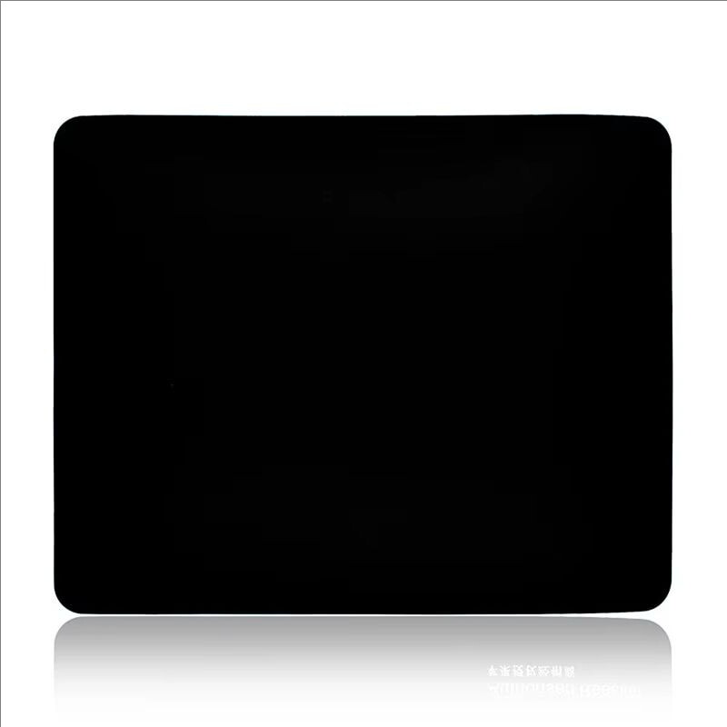 Подложка за мишка Gaming Esports Подложка за мишка Универсален настолен и преносим компютър Проста и чиста черна офис гумена малка противоплъзгаща се подложка