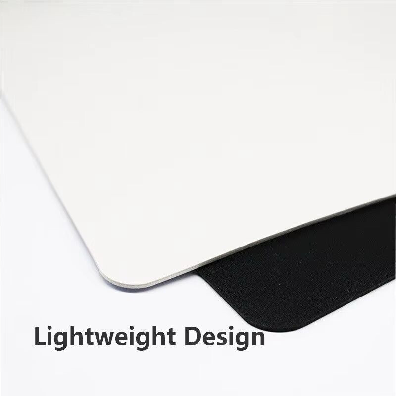 Подложка за мишка Gaming Esports Подложка за мишка Универсален настолен и преносим компютър Проста и чиста черна офис гумена малка противоплъзгаща се подложка