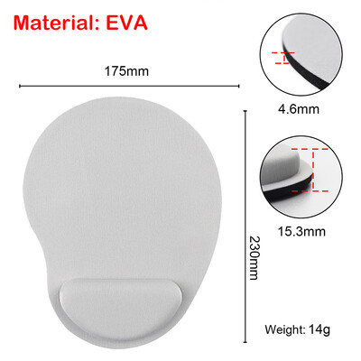 Mousepad modernizat cu gel mouse pad cu suport pentru încheietura mâinii PC Gamer anti-alunecare Laptopuri de gaming Accesorii pentru tastatură Drop Shipping