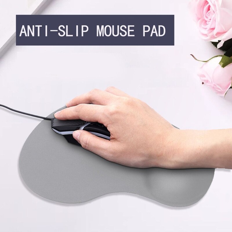 Mousepad modernizat cu gel mouse pad cu suport pentru încheietura mâinii PC Gamer anti-alunecare Laptopuri de gaming Accesorii pentru tastatură Drop Shipping