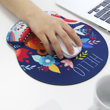 Cute Animals Mouse Pad Wrist Support-3D Εργονομικό Μαλακό Αντιολισθητικό Στήριγμα Καρπού Ματ Υπολογιστή Mouse Pad για υπολογιστή γραφείου