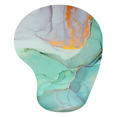 Mouse Pad pentru încheietura mâinii, model de marmură, tavă cu bol de mână, mouse pad