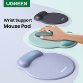UGREEN Mouse Pad Suport pentru încheietura mâinii Mousepad ergonomic Spumă cu memorie anti-alunecare pentru birou, acasă, computer, birou, material textil