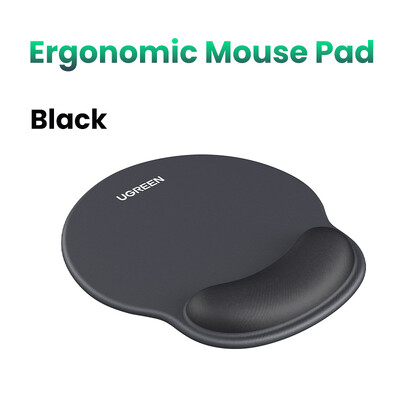 UGREEN Mouse Pad Suport pentru încheietura mâinii Mousepad ergonomic Spumă cu memorie anti-alunecare pentru birou, acasă, computer, birou, material textil