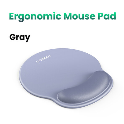 UGREEN Mouse Pad Suport pentru încheietura mâinii Mousepad ergonomic Spumă cu memorie anti-alunecare pentru birou, acasă, computer, birou, material textil