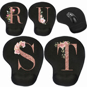 Mouse Pad Covoraș de birou pentru PC Laptop Tapete de mouse ergonomice anti-alunecare Tampoane pentru încheietura mâinii Rose Gold Series Accesorii de birou Covorașe de mouse