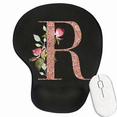 Mouse Pad Covoraș de birou pentru PC Laptop Tapete de mouse ergonomice anti-alunecare Tampoane pentru încheietura mâinii Rose Gold Series Accesorii de birou Covorașe de mouse