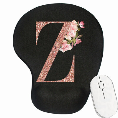 Mouse Pad Covoraș de birou pentru PC Laptop Tapete de mouse ergonomice anti-alunecare Tampoane pentru încheietura mâinii Rose Gold Series Accesorii de birou Covorașe de mouse