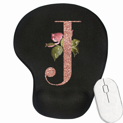 Mouse Pad Covoraș de birou pentru PC Laptop Tapete de mouse ergonomice anti-alunecare Tampoane pentru încheietura mâinii Rose Gold Series Accesorii de birou Covorașe de mouse