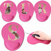 Mouse Pad Gaming MousePad Premium Mousepad Viteză și control Desk Pad Covoraș roz Covor de birou de calitate superioară Gold Letter Series