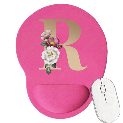 Mouse Pad Gaming MousePad Premium Mousepad Viteză și control Desk Pad Covoraș roz Covor de birou de calitate superioară Gold Letter Series