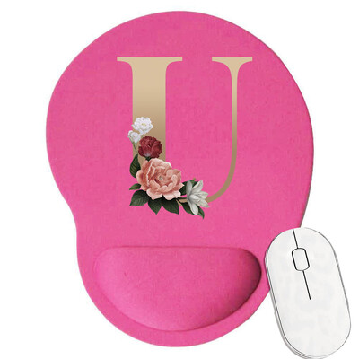 Mouse Pad Gaming MousePad Premium Mousepad Viteză și control Desk Pad Covoraș roz Covor de birou de calitate superioară Gold Letter Series