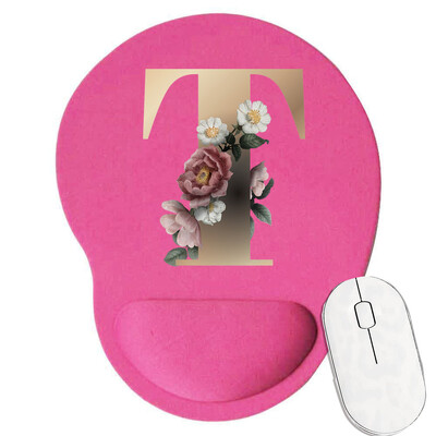 Mouse Pad Gaming MousePad Premium Mousepad Viteză și control Desk Pad Covoraș roz Covor de birou de calitate superioară Gold Letter Series