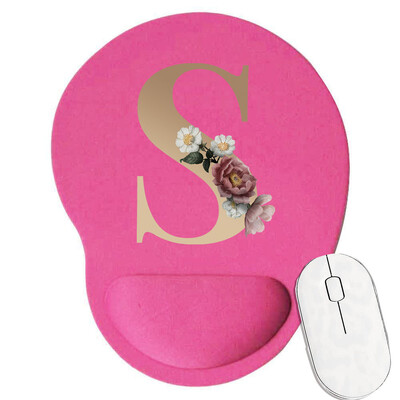 Mouse Pad Gaming MousePad Premium Mousepad Viteză și control Desk Pad Covoraș roz Covor de birou de calitate superioară Gold Letter Series