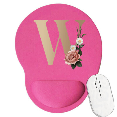 Mouse Pad Gaming MousePad Premium Mousepad Viteză și control Desk Pad Covoraș roz Covor de birou de calitate superioară Gold Letter Series